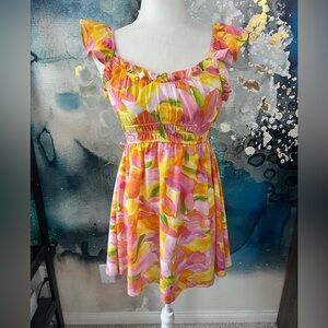 Blu Pepper | Happy Floral Dress